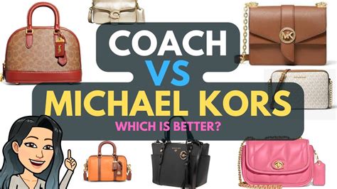 coach buy michael kors|coach vs michael kors 2024.